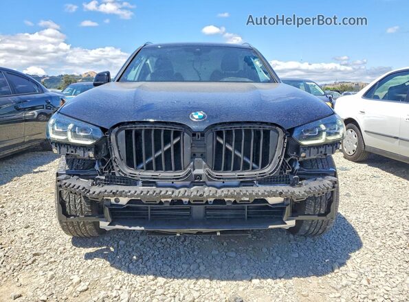 5UX53DP06N9L24484 2022 BMW X3 Black 