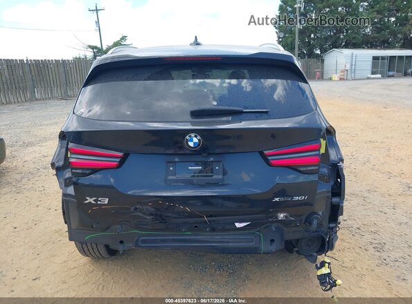 5UX53DP06N9L47103 2022 BMW X3 Black 