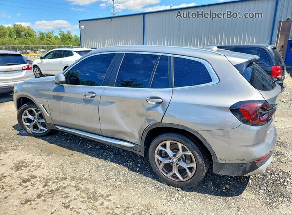 5UX53DP06P9S81087 2023 BMW X3 Серый Задняя левая четверть