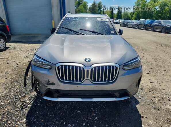 5UX53DP06P9S81087 2023 BMW X3 Серый Вид спереди