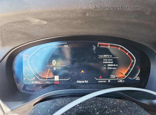 5UX53DP06P9S81087 2023 BMW X3 Серый 