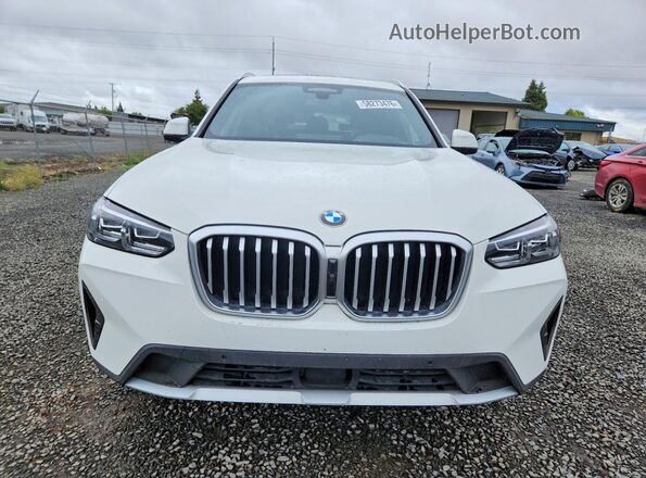5UX53DP06R9X09601 2024 BMW X3 White Вид спереду