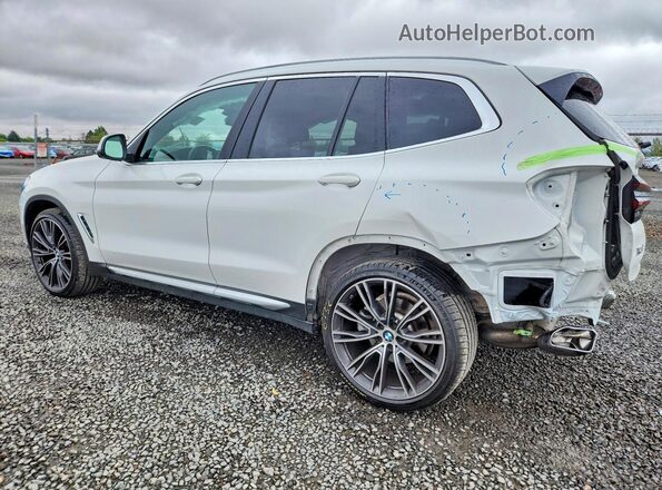 5UX53DP06R9X09601 2024 BMW X3 White Задня ліва чверть