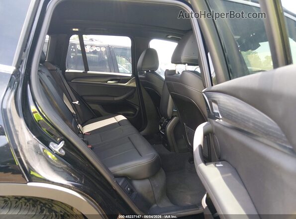 5UX53DP07N9K40352 2022 BMW X3 Черный Вид наклейки с VIN-кодом