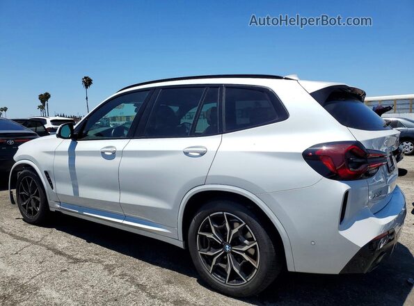 5UX53DP07R9U03412 2024 BMW X3 Белый Задняя левая четверть