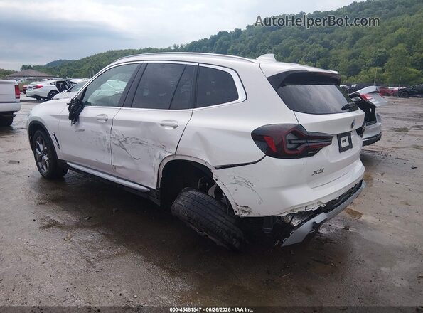 5UX53DP07R9U08867 2024 BMW X3 White Հետևի ձախ