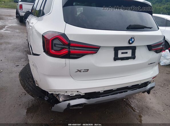 5UX53DP07R9U08867 2024 BMW X3 White Դիմացի տեսք