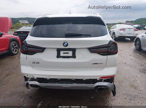 5UX53DP07R9U08867 2024 BMW X3 White 