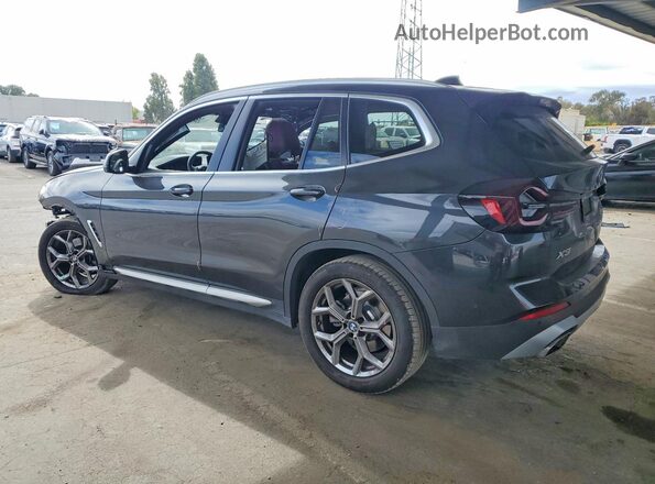 5UX53DP07R9W09541 2024 BMW X3 Gray Rear left