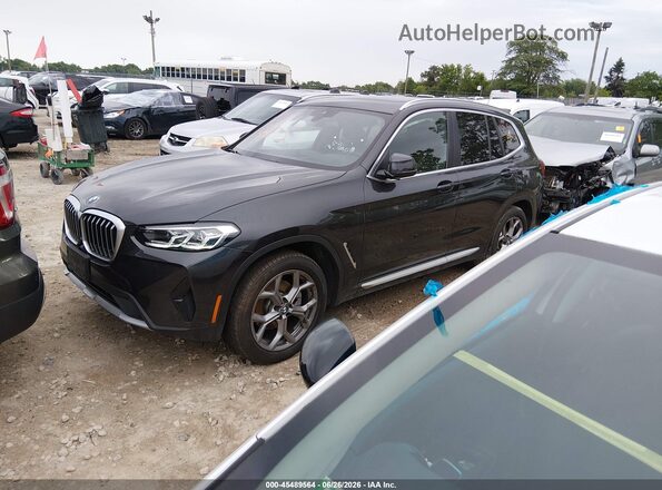 5UX53DP07R9X46236 2024 BMW X3 Серый Передняя левая четверть