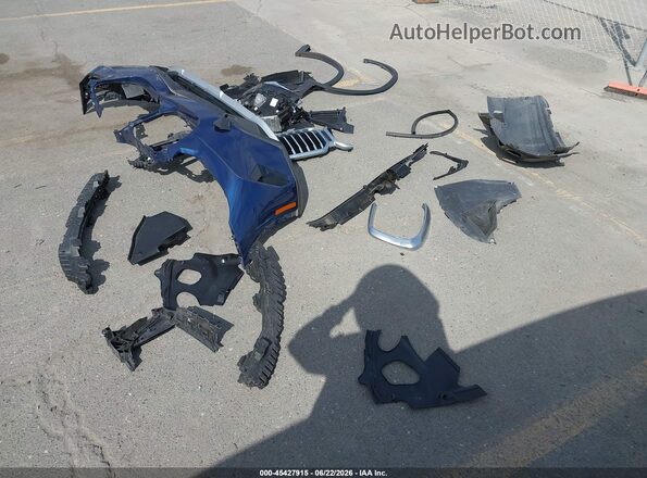 5UX53DP09N9J63466 2022 BMW X3 Blue Widok zestawu wskaźników