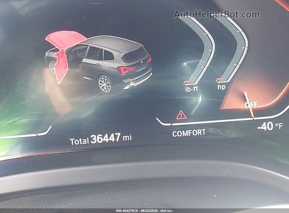5UX53DP09N9J63466 2022 BMW X3 Blue 