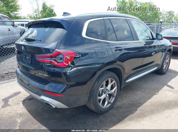 5UX53DP09N9L94920 2022 BMW X3 Black 