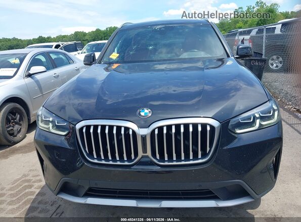 5UX53DP09N9L94920 2022 BMW X3 Black 
