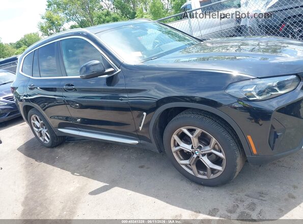 5UX53DP09N9L94920 2022 BMW X3 Black 