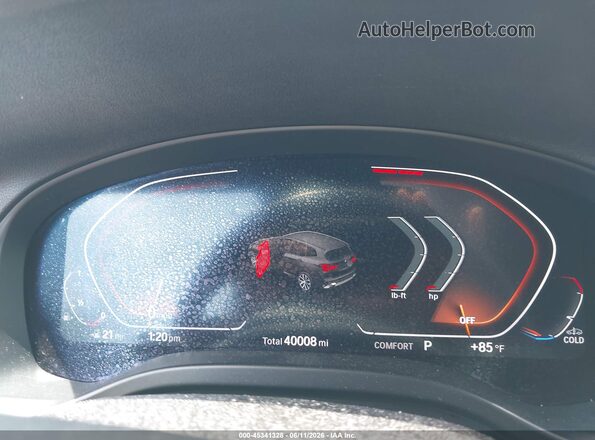 5UX53DP09N9L94920 2022 BMW X3 Black 