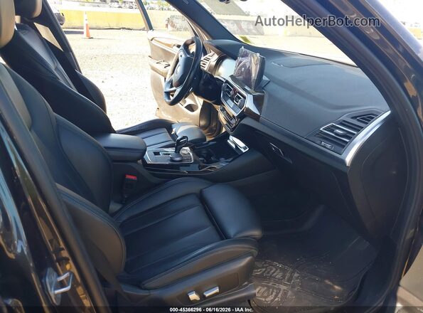 5UX53DP0XN9L24472 2022 BMW X3 Gray Vista interior delantera