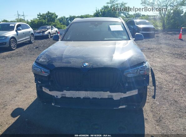 5UX53DP0XN9L24472 2022 BMW X3 Gray Vista del cuadro de instrumentos