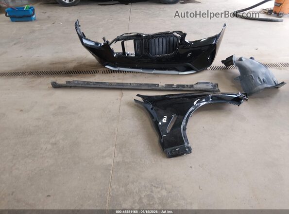 5UX53DP0XN9L69749 2022 BMW X3 Black Vista del cuadro de instrumentos