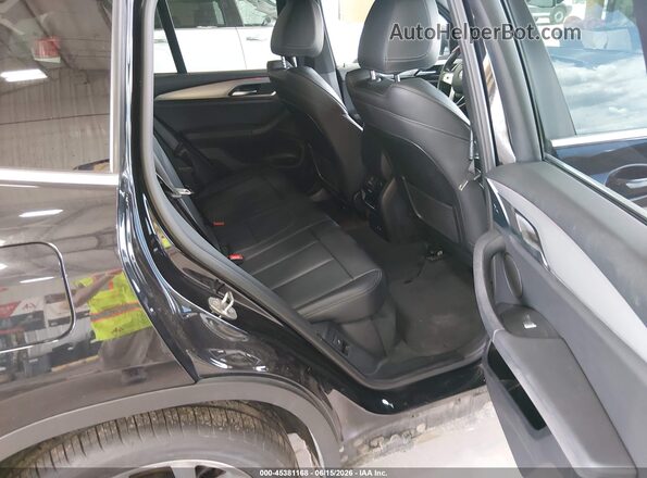 5UX53DP0XN9L69749 2022 BMW X3 Black Vista de la etiqueta del VIN