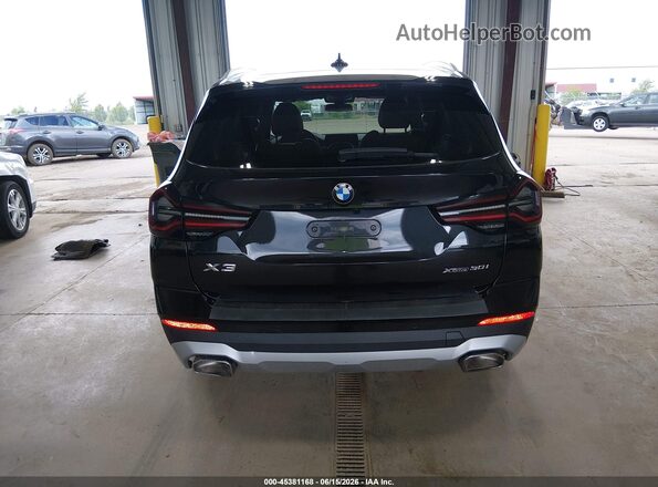 5UX53DP0XN9L69749 2022 BMW X3 Black 