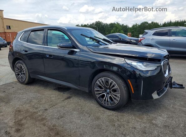 5UX53GP00S9104416 2025 BMW X3 Black Передня права чверть