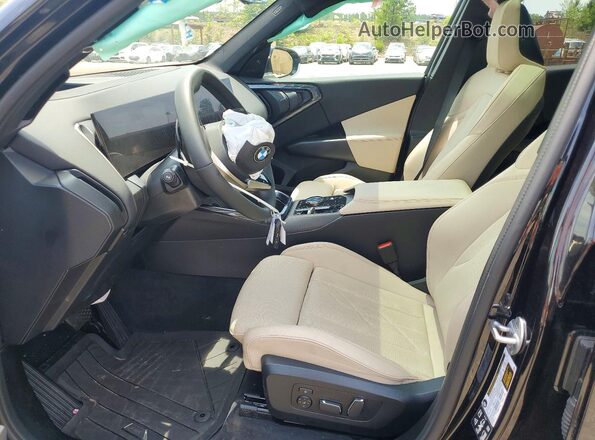 5UX53GP00S9104416 2025 BMW X3 Black Вид салону спереду