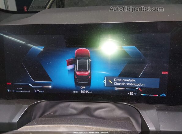 5UX53GP01S9043299 2025 BMW X3 Black Հետևի նստատեղերի տեսք