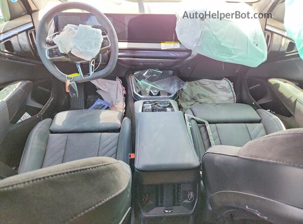 5UX53GP01S9118907 2025 BMW X3 Gray Dashboard view