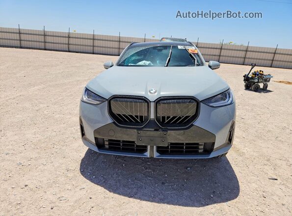 5UX53GP01S9118907 2025 BMW X3 Gray Front view