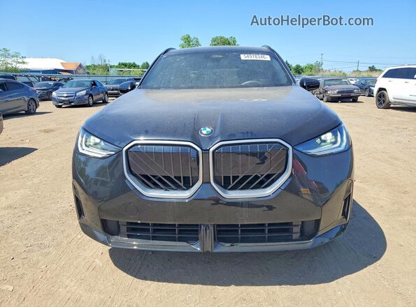 5UX53GP01S9127994 2025 BMW X3 Black Դիմացի տեսք