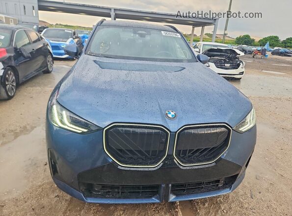 5UX53GP02S9Z37084 2025 BMW X3 Blue Vista frontal