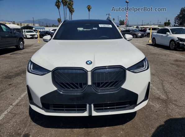 5UX53GP02T9167468 2026 BMW X3 White წინა ხედი