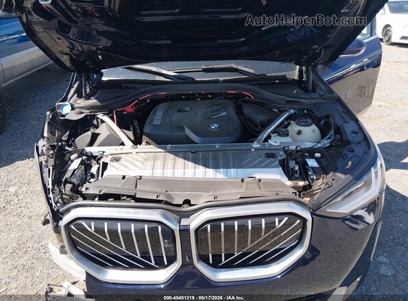 5UX53GP03S9Y63867 2025 BMW X3 Blue უკანა ხედი
