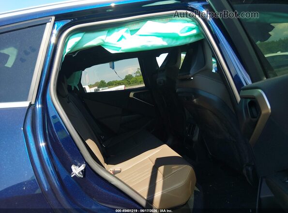 5UX53GP03S9Y63867 2025 BMW X3 Blue VIN კოდის სტიკერის ხედი