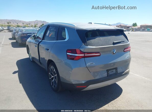 5UX53GP04T9219229 2026 BMW X3 Gray Rear left