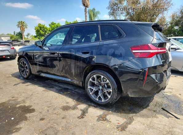 5UX53GP05S9039613 2025 BMW X3 Black Tył lewy