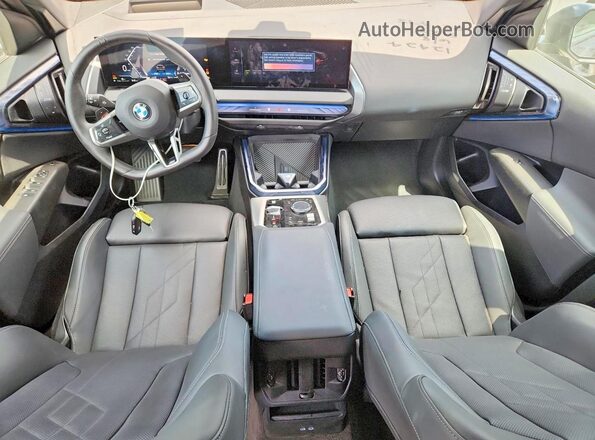 5UX53GP05S9039613 2025 BMW X3 Black Widok deski rozdzielczej