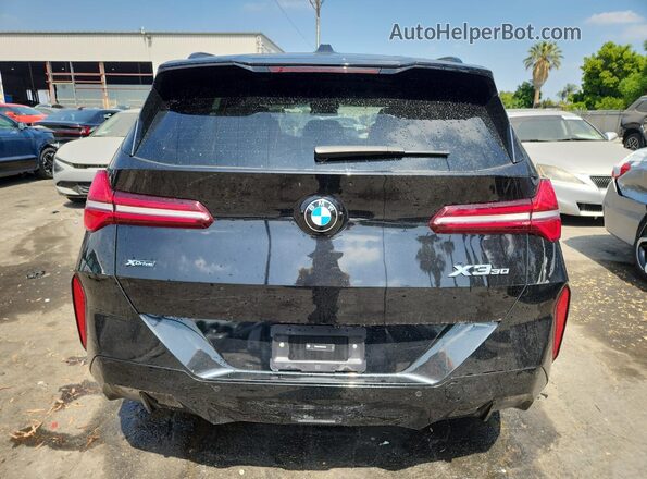5UX53GP05S9039613 2025 BMW X3 Black 