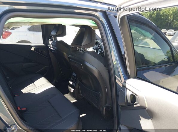 5UX53GP06S9018365 2025 BMW X3 Blue VIN კოდის სტიკერის ხედი