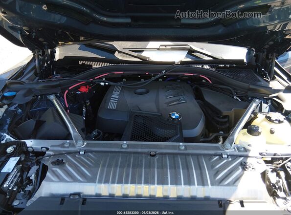 5UX53GP06S9018365 2025 BMW X3 Blue უკანა ხედი