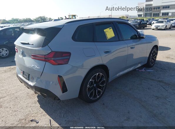 5UX53GP07T9438699 2026 BMW X3 Gray Tył prawy