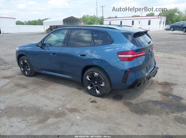 5UX53GP08S9Z53015 2025 BMW X3 Blue Rear left