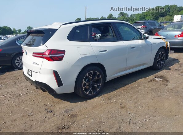 5UX53GP09S9015430 2025 BMW X3 White უკანა მარჯვენა