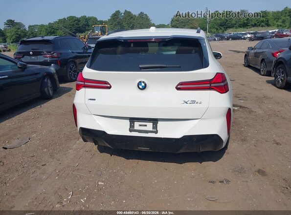 5UX53GP09S9015430 2025 BMW X3 White 