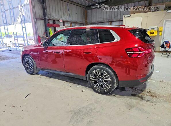 5UX53GP09S9031191 2025 BMW X3 Red უკანა მარცხენა