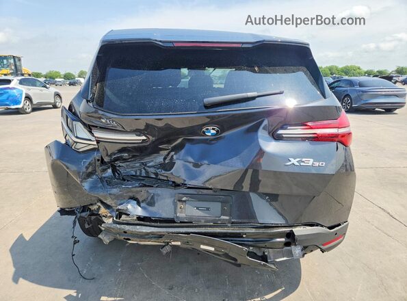 5UX53GP09S9X75518 2025 BMW X3 Black Vista trasera
