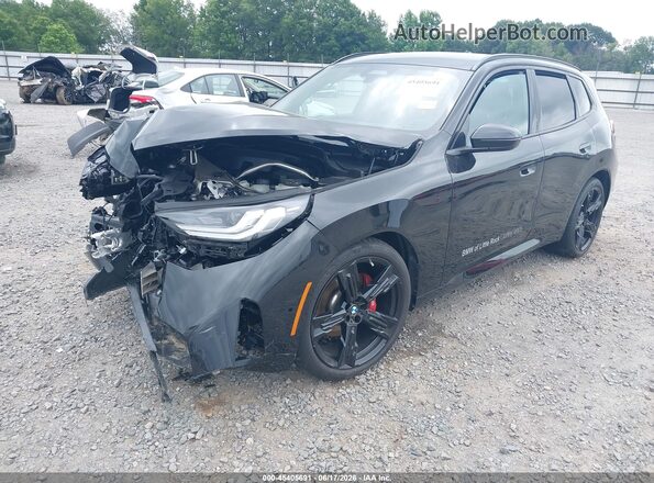 5UX53GP0XS9132692 2025 BMW X3 Black Передня ліва чверть