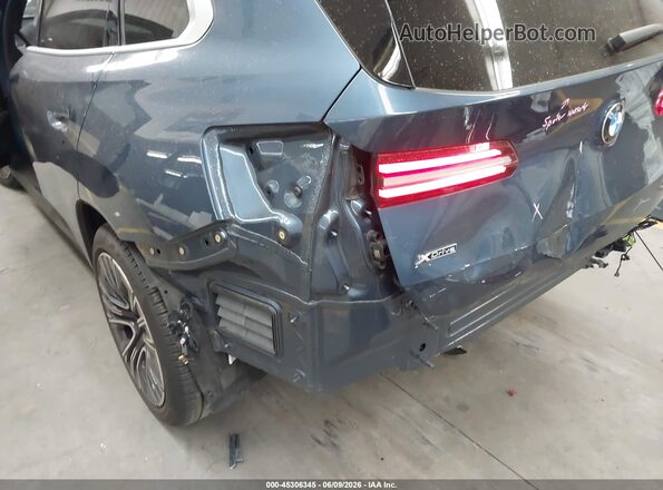 5UX53GP0XS9Y33376 2025 BMW X3 Blue Front view