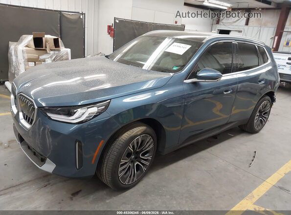 5UX53GP0XS9Y33376 2025 BMW X3 Blue Front left